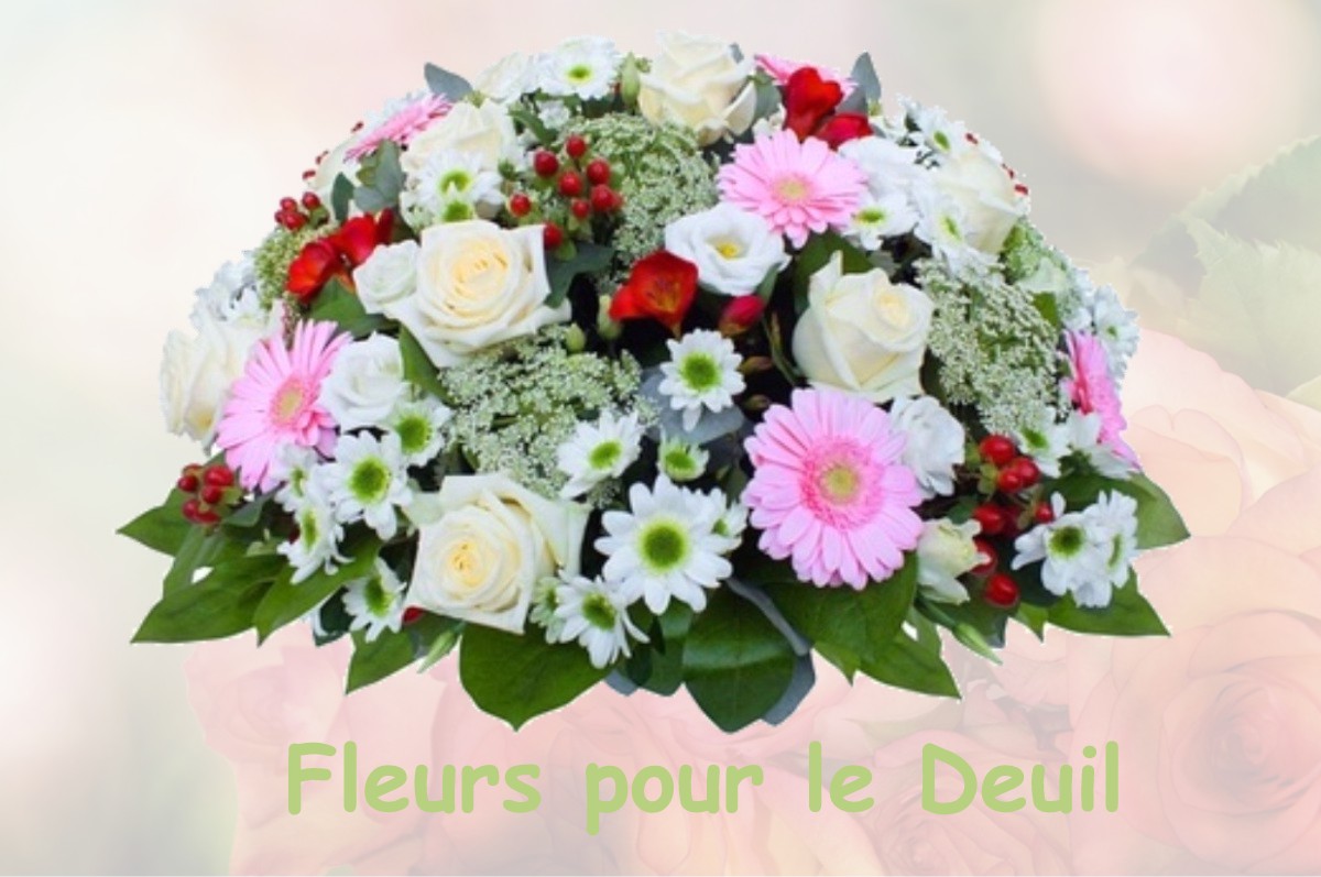 fleurs deuil MESNIL-CLINCHAMPS
